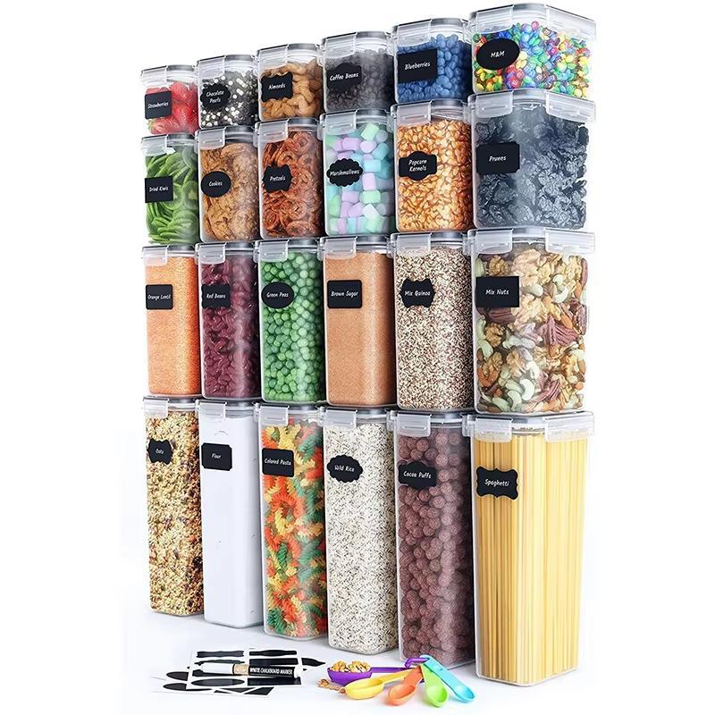 24 Piece Set Of Food Containers