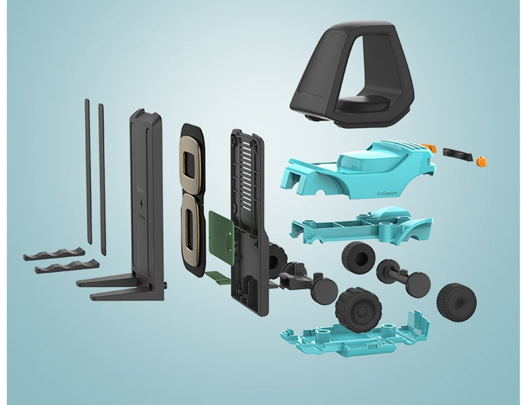 Small Forklift Mobile Phone Wireless Charging Desktop