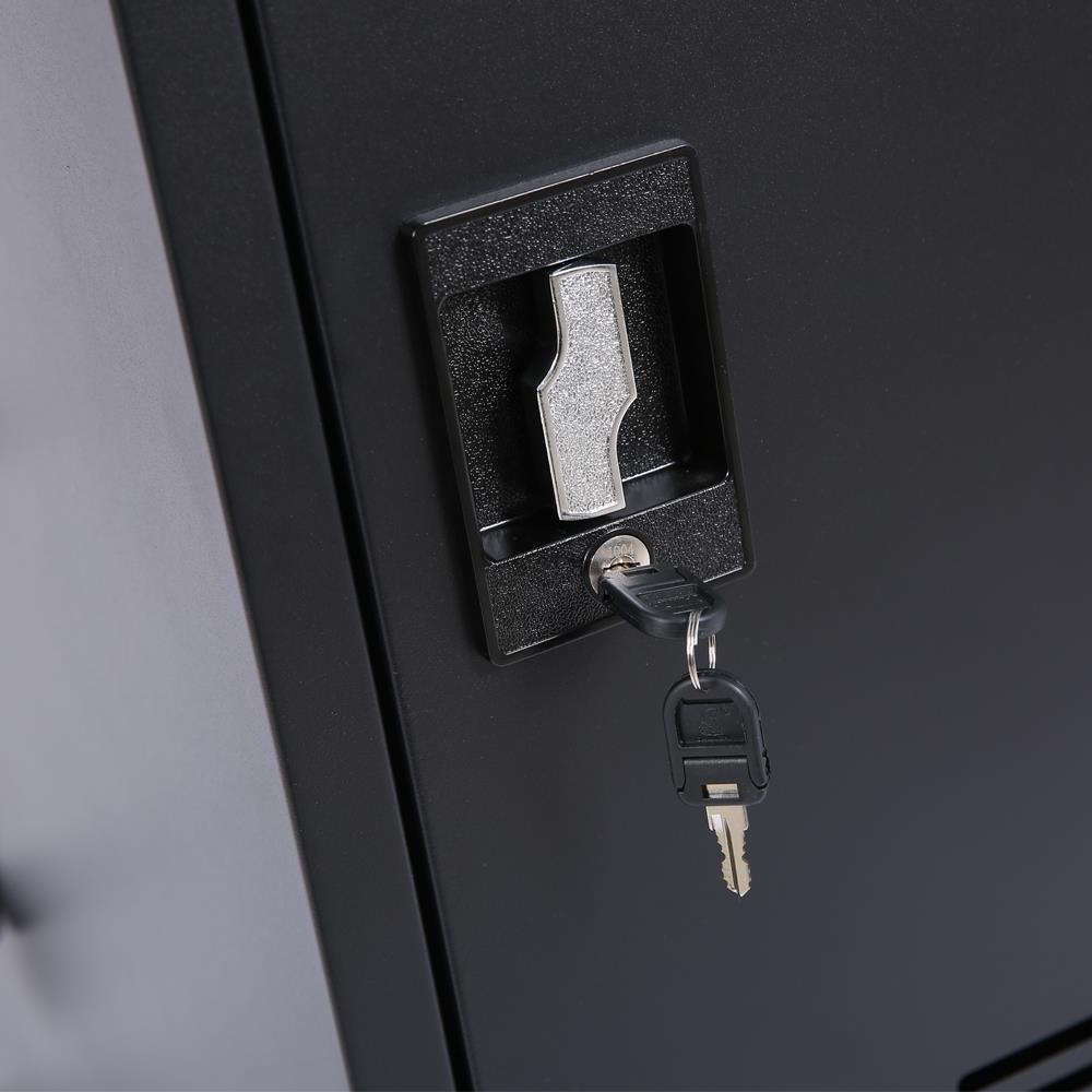 Mobile Charging Cart And Cabinet For Tablets And Laptops, Holds Up To 32 Devices