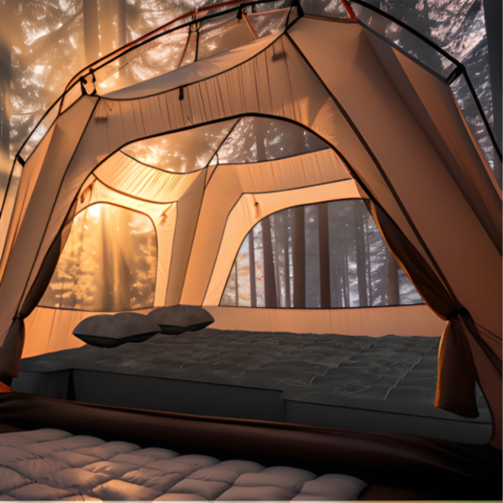 Truck Bed Air Mattress Inflatable Air Mattress For 5.5-5.8ft Short Truck Pickup Air Mattress For Camping Outdoor Bed Mattress For Travel Quick Inflation Mattress With Carry Bag