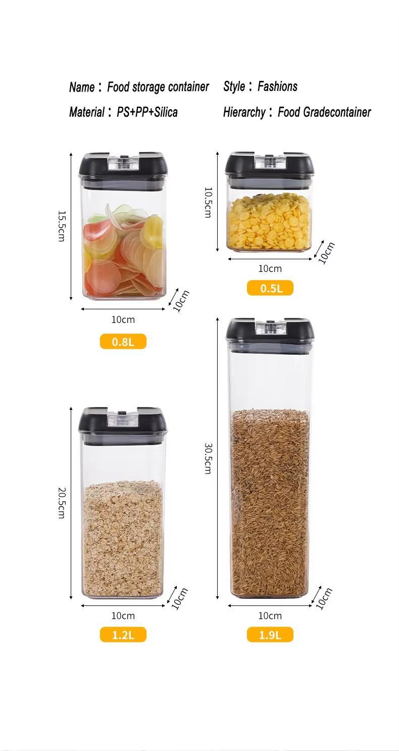 7-piece Set Of Food Containers