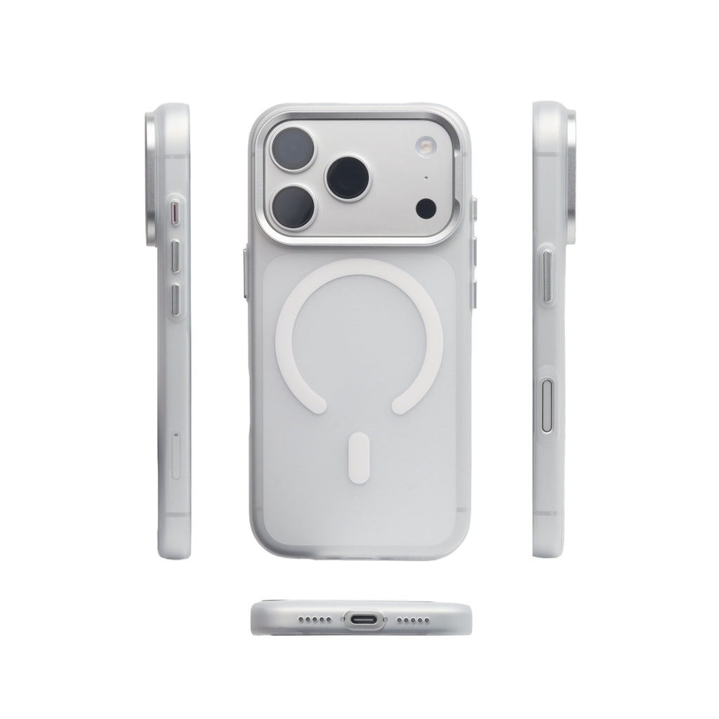 Frosted Magnetic Suction Suitable For 17promax Phone Case PC Skin Feeling Drop-resistant