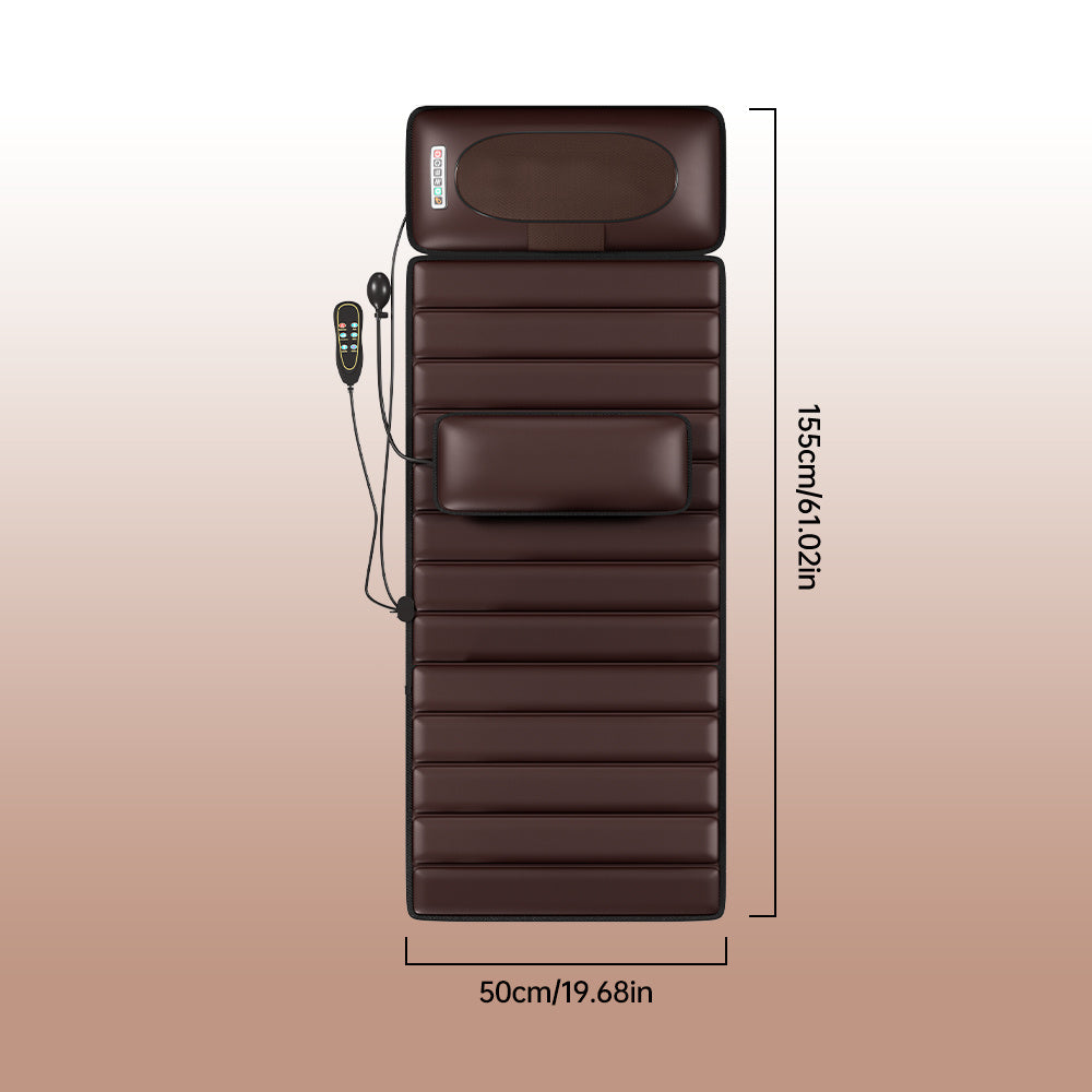 Full Body Massage Mattress With 5 Modes Heating Airbag Waist Support  Temu Is Banned From Sale